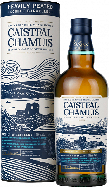 Caisteal Chamuis Blended Malt Scotch Whisky Mossburn (gift box), 0.7 л