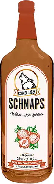 Дистиллят Schnaps Hazelnut Schnee Jager, 0.7 л