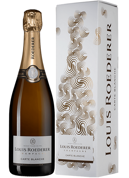 Carte Blanche Champagne AOC Louis Roederer (gift box), 0.75 л