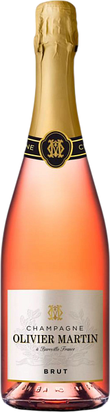 Шампанское Olivier Martin Rose Champagne AOC Brut, 0.75 л