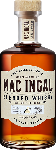 Виски Mac Ingal Blended Whisky 3 y.o., 0.5 л в Ростове-на-Дону