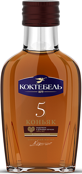 Коньяк Koktebel 5 y.o., 0.1 л в Курске