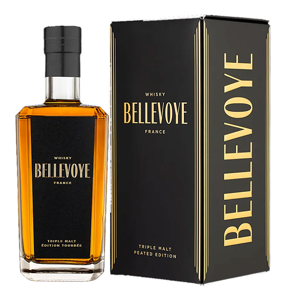 Виски Bellevoye Edition Tourbee Blended French Whisky (gift box), 0.7 л