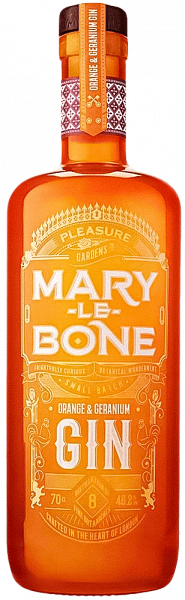 Джин Mary-Le-Bone Orange & Geranium, 0.7 л