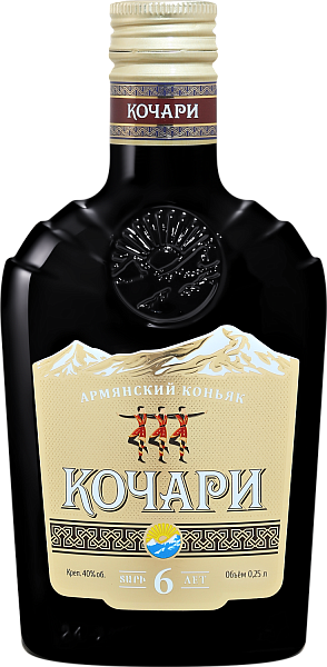 Коньяк Kochari Armenian Brandy 6 y.o., 0.25 л