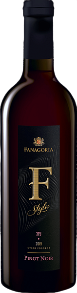 Вино F Style Pinot Noir Kuban'. Tamanskiy Poluostrov Fanagoria, 0.75 л