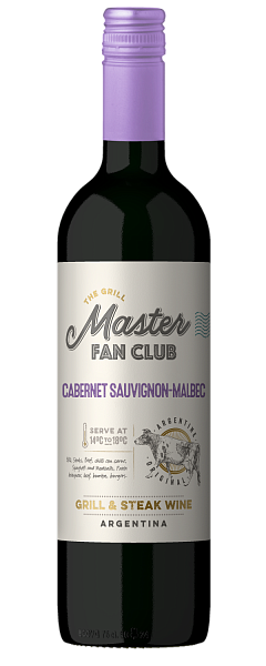 Вино Grill Master Fan Club Cabernet Sauvignon-Malbec Andean Vineyards, 0.75 л