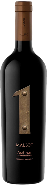 Вино Uno Malbec Mendoza Antigal, 0.75 л