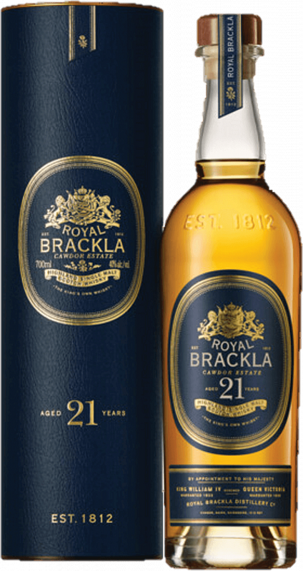 Роял Бракла 21 лет Хайлэнд шотландский односолодовый виски в подарочной упаковке 0.7 л