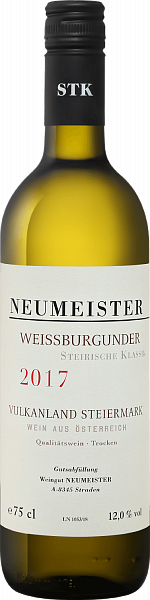 Weissburgunder Vulkanland Steiermark DAC Neumeister, 0.75л