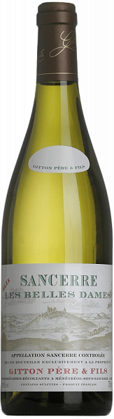 Вино Les Belles Dames Sancerre AOC Gitton Pere & Fils, 0.75 л