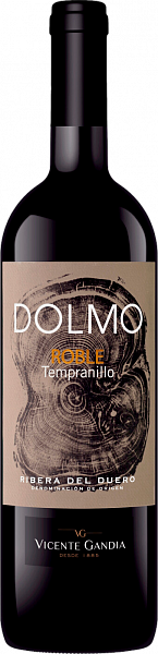 Вино Dolmo Roble Ribera del Duero DO Vicente Gandia, 0.75 л
