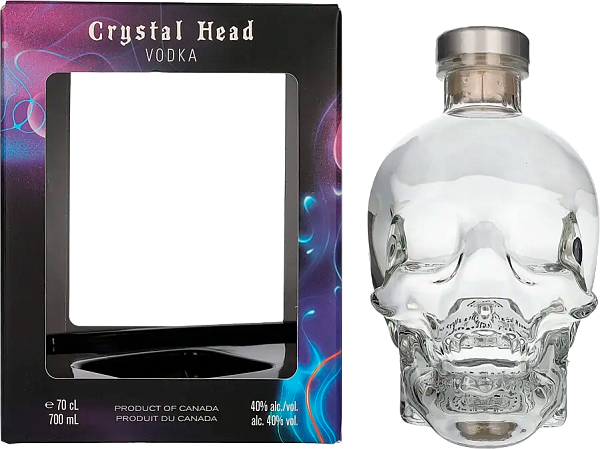 Водка Crystal Head (gift box), 0.7 л в Челябинске