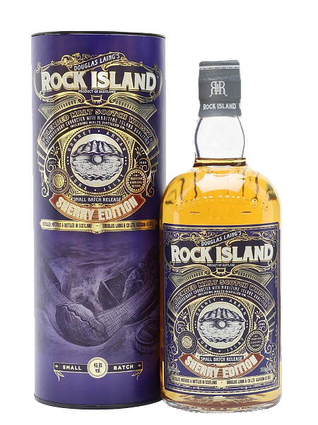 Виски Rock Island Sherry Edition Blended Malt Scotch Whisky (gift box), 0.7 л