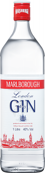 Джин Marlborough London Dry Gin, 1 л