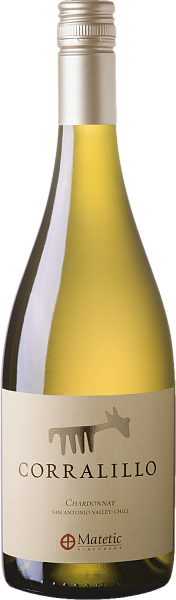 Вино Corralillo Chardonnay San Antonio Valley DO Matetic, 0.75 л