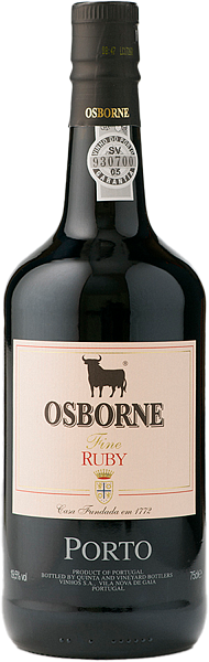 Портвейн Osborne Fine Ruby, 0.75 л