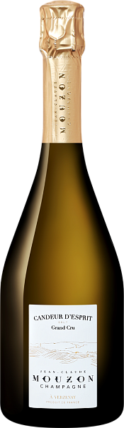 Шампанское Jean-Claude Mouzon Candeur d‘Esprit Verzenay Grand Cru Blanc de Blancs Champagne AOC Brut, 0.75 л в Тюмени