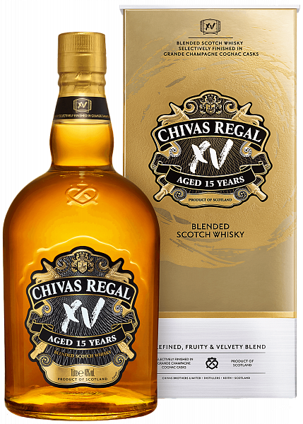 Chivas Regal XV Blended Scotch Whisky (gift box), 0.7 л