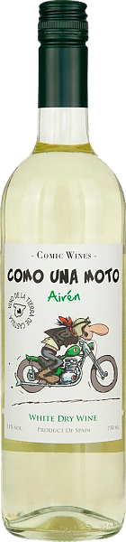 Вино Como Una Moto Airen Dry Vinos & Bodegas, 0.75 л
