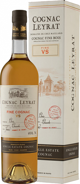 Leyrat Cognac VS (gift box), 0.7 л
