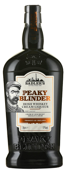 Ликёр Sadler's Peaky Blinders Whiskey Cream Liqueur, 0.7 л