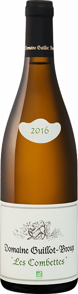 Вино Les Combettes Macon-Chardonnay AOC Domaine Guillot-Broux, 0.75 л