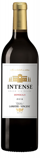 Вино Intense Chateau Lamothe-Vincent Bordeaux AOC, 0.75 л