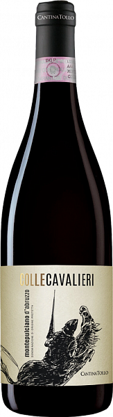 Вино Colle Cavalieri Montepulciano d'Abruzzo DOC Cantina Tollo, 0.75 л