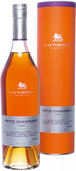 Коньяк A. de Fussigny Collection Petite Champagne Cognac VSOP (gift box), 0.7 л