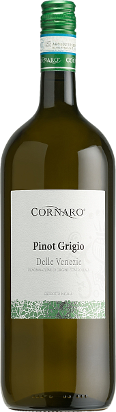 Вино Cornaro Pinot Grigio delle Venezie DOC Cantina Montelliana, 1.5 л