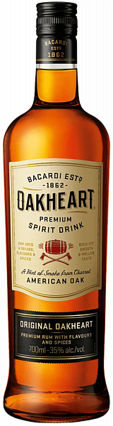 Ром Bacardi Oakheart Spirit Drink, 0.5 л