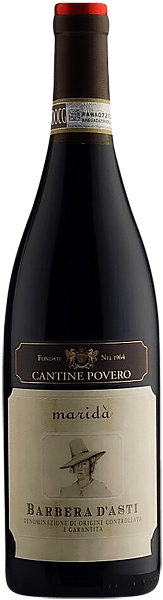 Вино Barbera d'Asti DOCG Marida Cantine Povero, 0.75 л