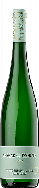 Белое сладкое вино Ansgar Clusserath Trittenheimer Apotheke Riesling Spatlese Mosel, 0.75 л