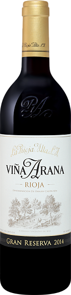 Вино Viña Arana Gran Reserva Rioja DOCa La Rioja Alta , 0.75 л