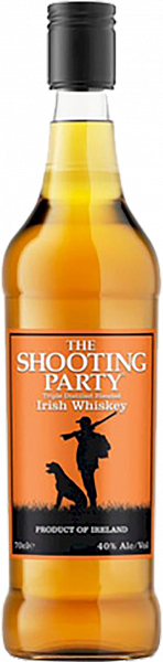 Виски The Shooting Party Triple Distilled Blended Irish Whisky, 0.7 л