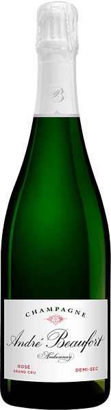 Шампанское Andre Beaufort Ambonnay Grand Cru Demi-Sec Rose Champagne AOC, 0.75 л
