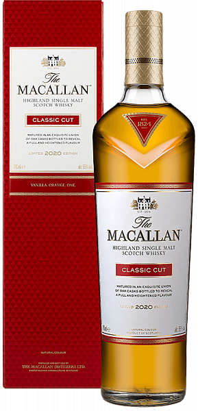 Виски Macallan Classic Cut Limited Edition Highland single malt scotch whisky (gift box), 0.7 л