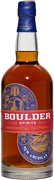Виски Boulder Spirits American Single Malt Whiskey, 0.7 л