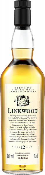 Виски Linkwood Speyside Single Malt Scotch Whisky 12 y.o., 0.7 л