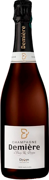 Шампанское Demiere Divin Meunier Brut Champagne AOC, 0.75 л