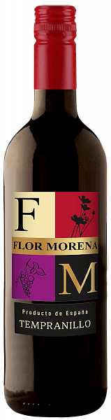 Вино Flor Morena Tempranillo Manjavacas, 0.75 л