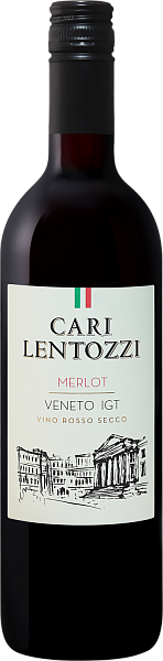 Вино Cari Lentozzi Merlot Veneto IGT Villa degli Olmi, 0.75 л в Новосибирске