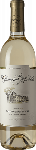 Вино Chateau Ste Michelle Sauvignon Blanc Columbia Valley AVA, 0.75 л