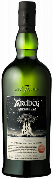 Виски Ardbeg Supernova Islay Single Malt Scotch Whisky, 0.7 л