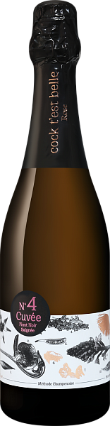 Игристое вино Cock t’est belle. Pinot Noir. Cuvee №4 Saignee, 0.75 л в Тюмени
