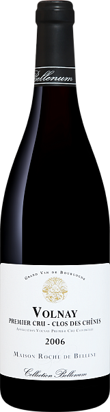 Вино Collection Bellenum Clos Des Chenes Volnay 1er Cru AOC Maison Roche de Bellene, 0.75 л