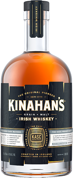 Виски Kinahans The Kasc Project Blended Irish Whisky, 0.7 л
