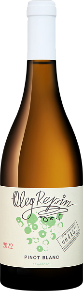 Вино Pinot Blanc Sevastopol Oleg Repin, 0.75 л в Челябинске