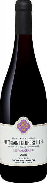 Французское вино Les Vaucrains Nuits-Saint-Georges 1er Cru AOC Pascale Rion Delhautal, 0.75 л